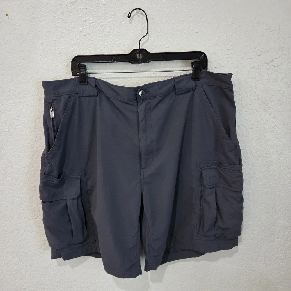 Duluth Trading Co Dry on the Fly Shorts Men's 2XL Gray 9